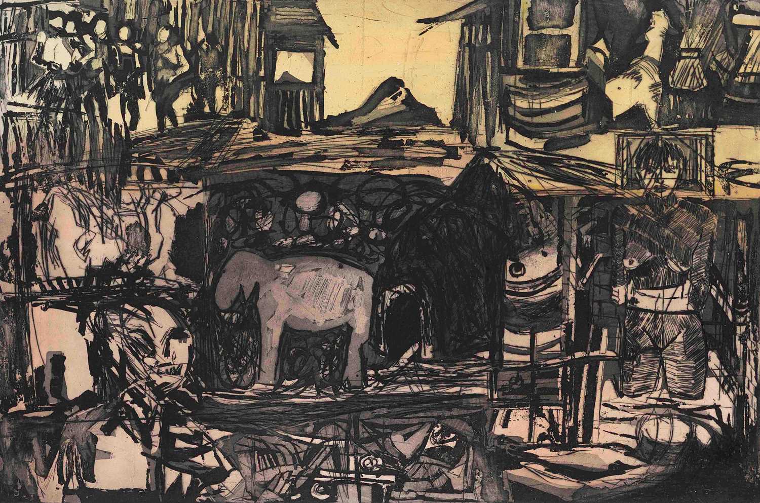 Lot 41 - Nhlanhla  Xaba (South Africa 1960-2003)