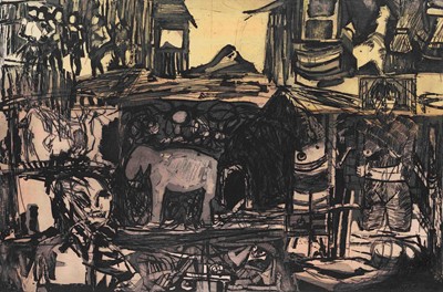 Lot 41 - Nhlanhla  Xaba (South Africa 1960-2003)