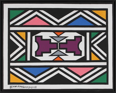 Lot 67 - Esther Mahlangu (South Africa 1935-)