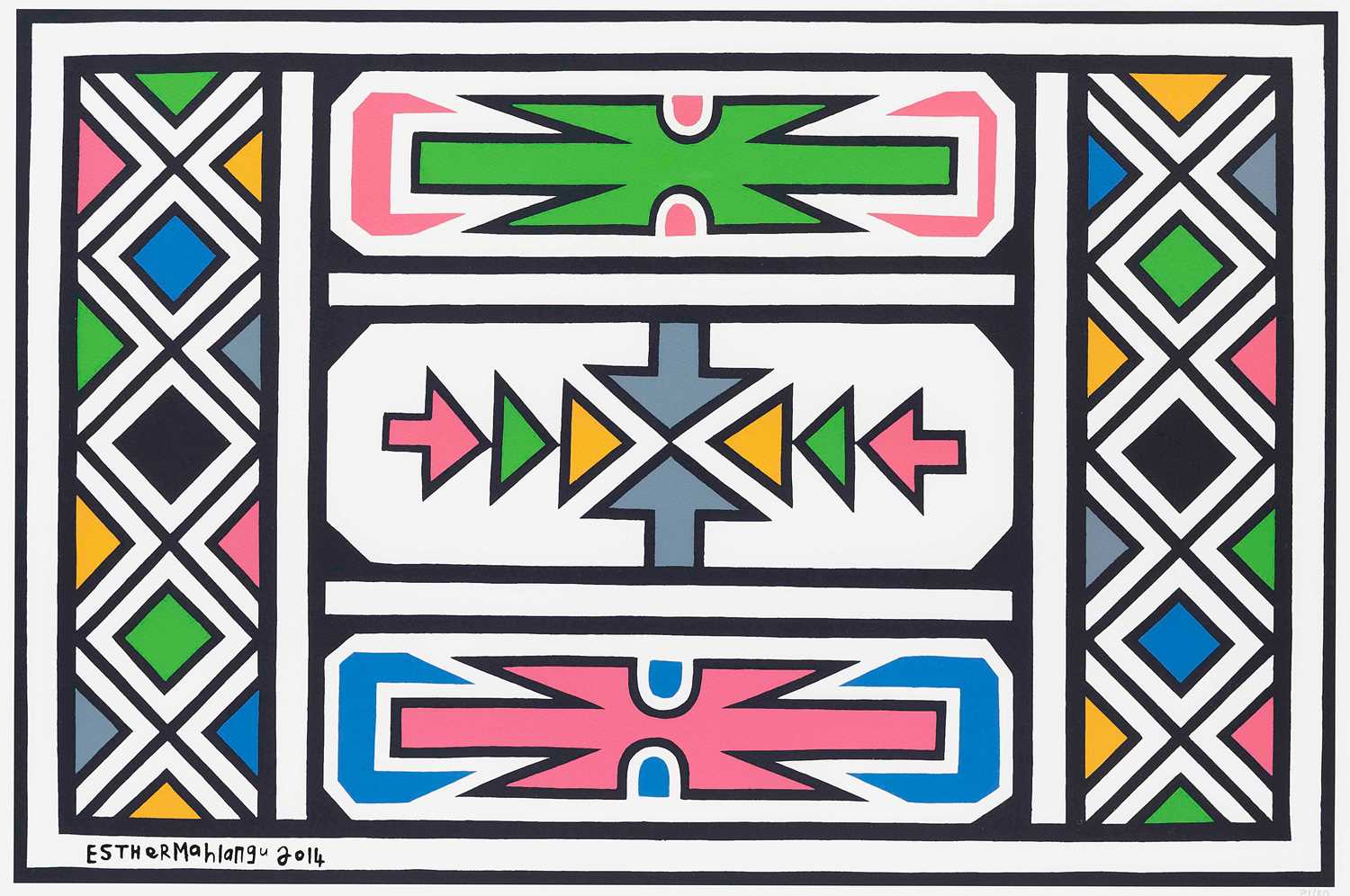 Lot 69 - Esther Mahlangu (South Africa 1935-)
