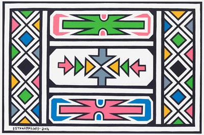 Lot 69 - Esther Mahlangu (South Africa 1935-)