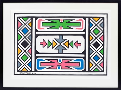 Lot 69 - Esther Mahlangu (South Africa 1935-)