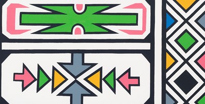 Lot 69 - Esther Mahlangu (South Africa 1935-)