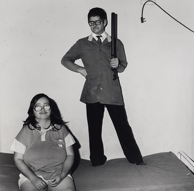 Lot 90 - Roger Ballen, b.1950 United States of America, Security Guard and his Girlfriend