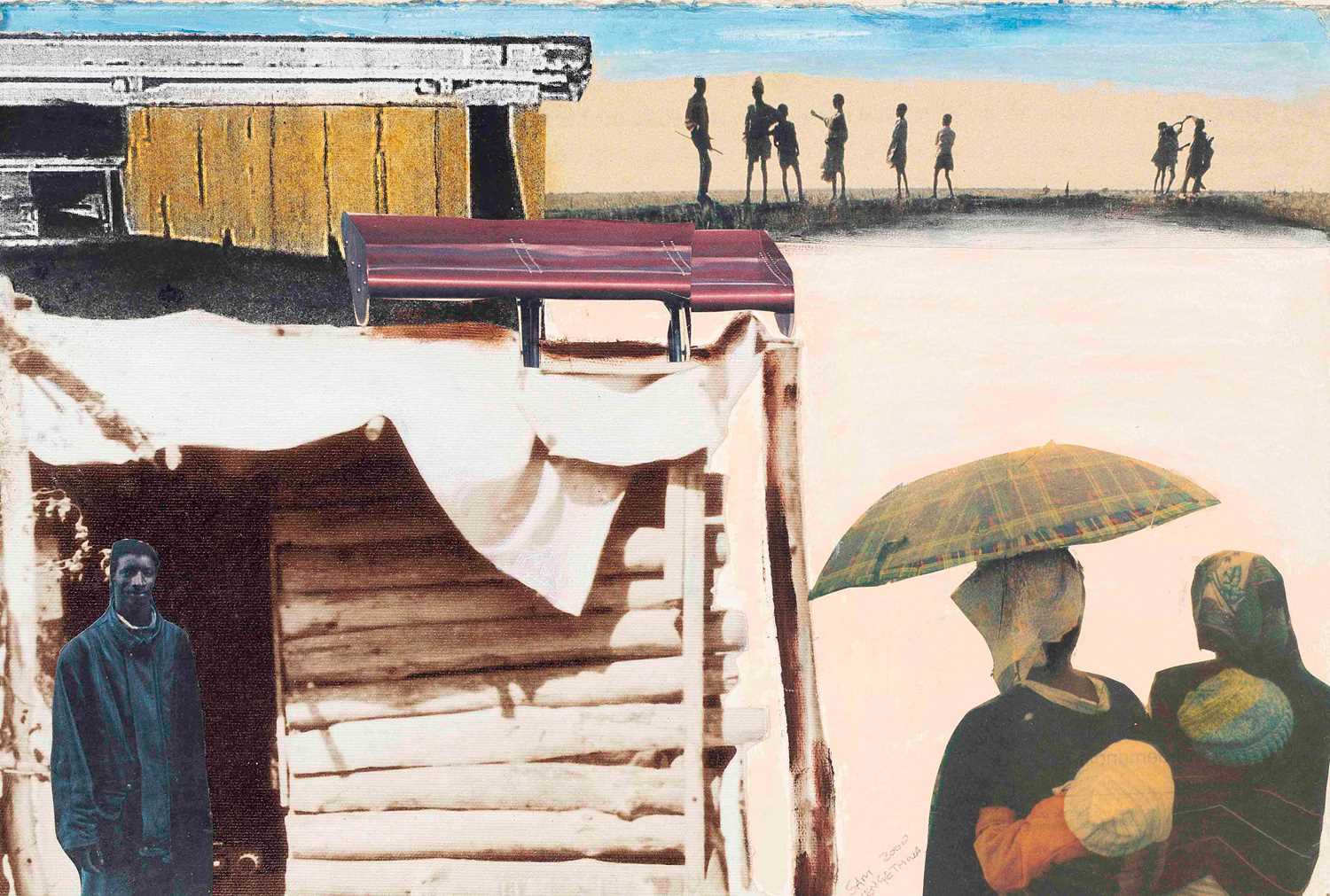 Lot 121 - Sam Nhlengethwa (South Africa 1955-)