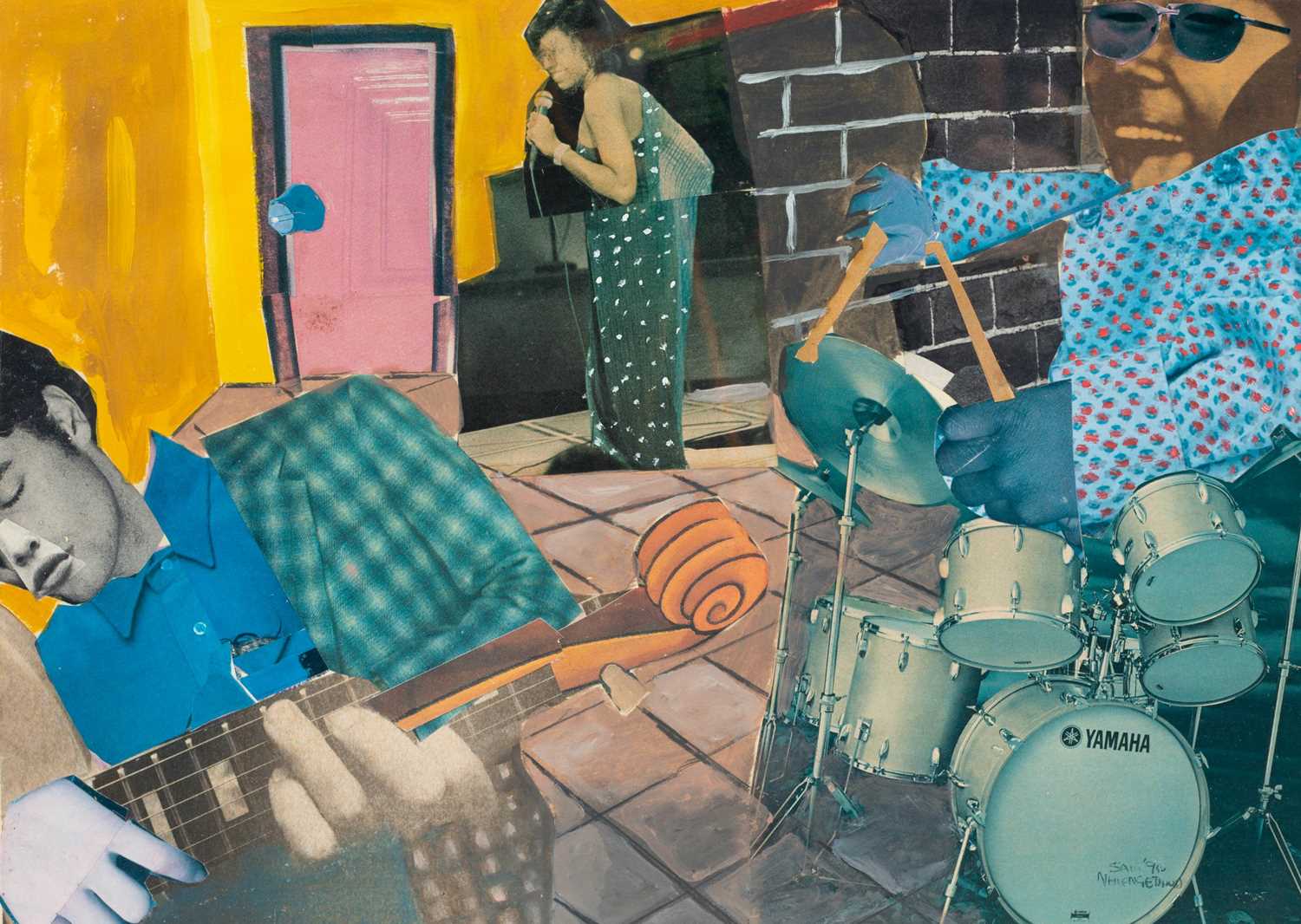 Lot 122 - Sam Nhlengethwa (South Africa 1955-)