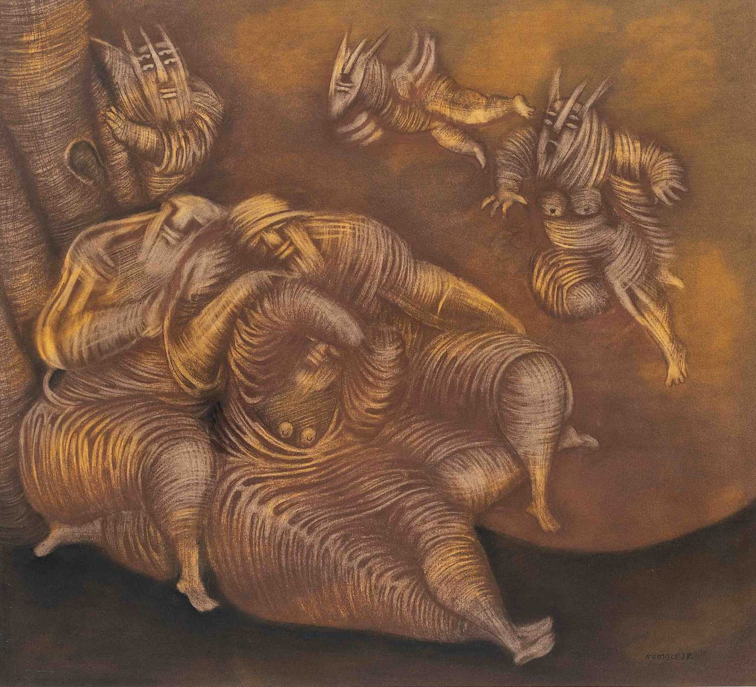 Lot 151 - Sydney Kumalo (South Africa 1935-1988)