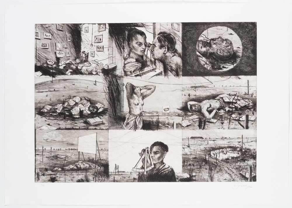 Lot 23 - William Kentridge (South Africa 1955-)