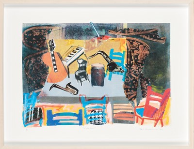 Lot 45 - Sam Nhlengethwa (South Africa 1955-)