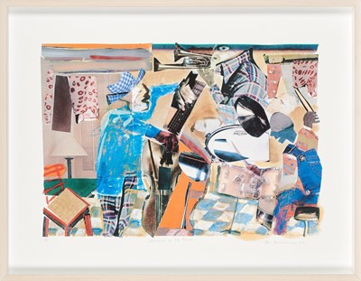 Lot 46 - Sam Nhlengethwa (South Africa 1955-)