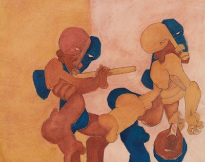 Lot 27 - Nat Mokgosi (South Africa 1946-2016)