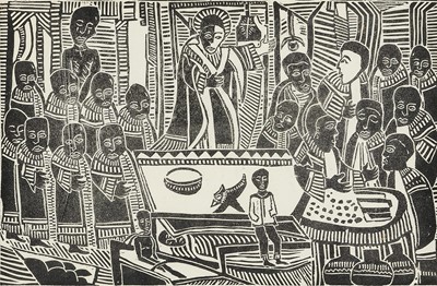 Lot 153 - Azaria Mbatha (South Africa 1941-2018)