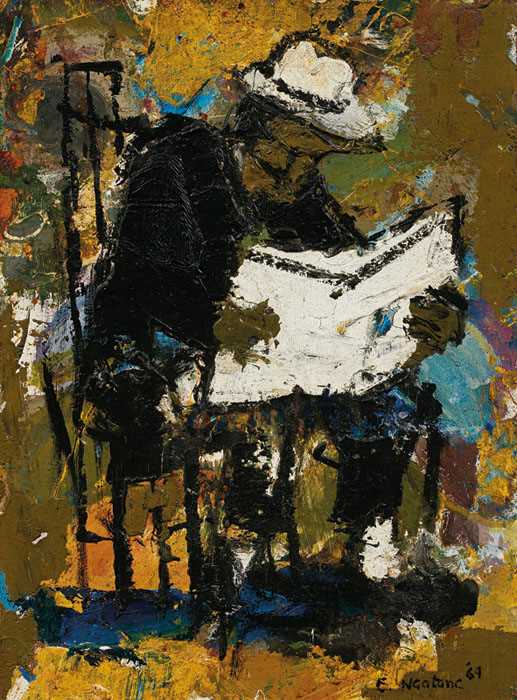 Lot 57 - Ephraim Ngatane (South Africa 1938-1971)