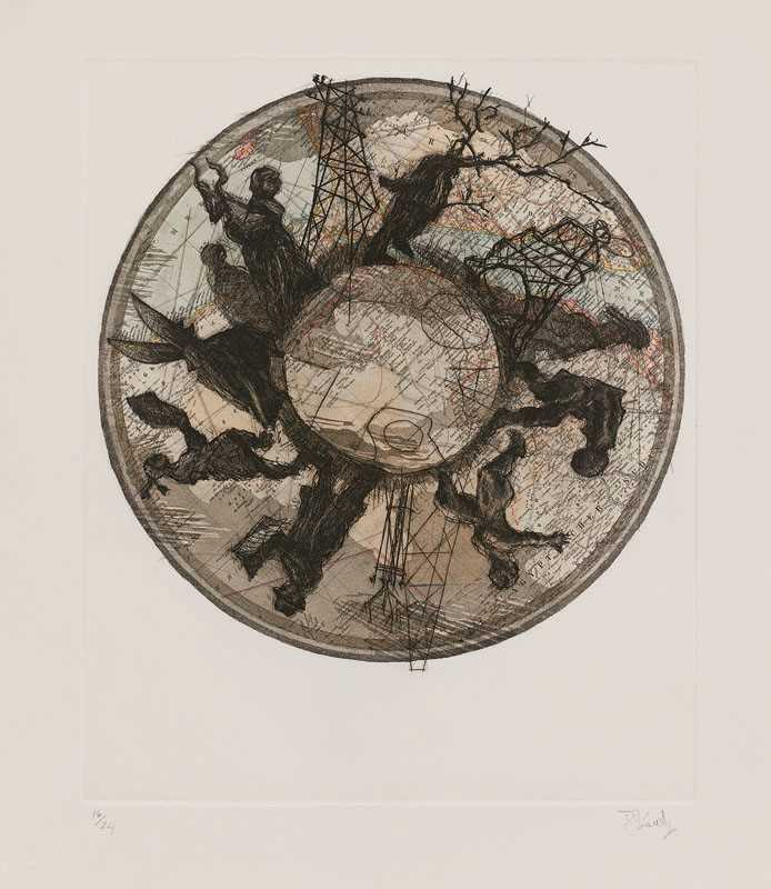 Lot 75 - William Kentridge (South Africa 1955-)