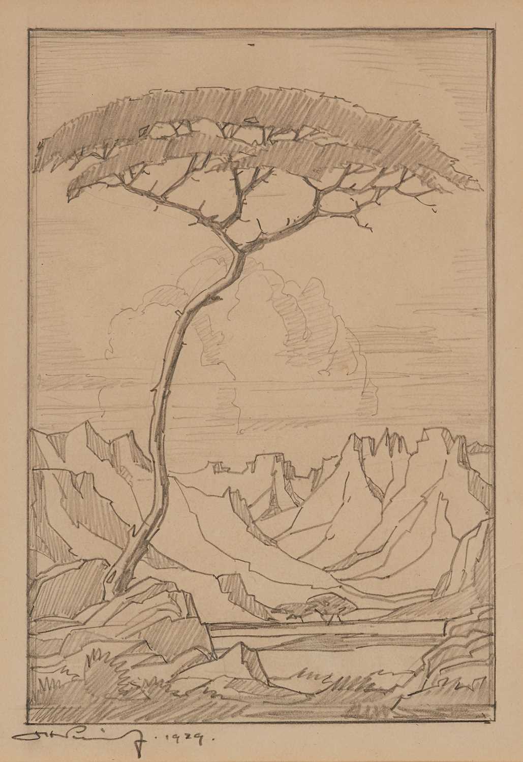 Lot 7 - Jacobus Hendrik Pierneef (South Africa 1886-1957)