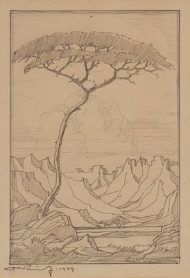 Lot 7 - Jacobus Hendrik Pierneef (South Africa 1886-1957)