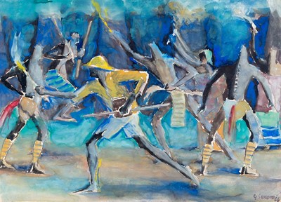 Lot 52 - Gerard Sekoto (South Africa 1913-1993)