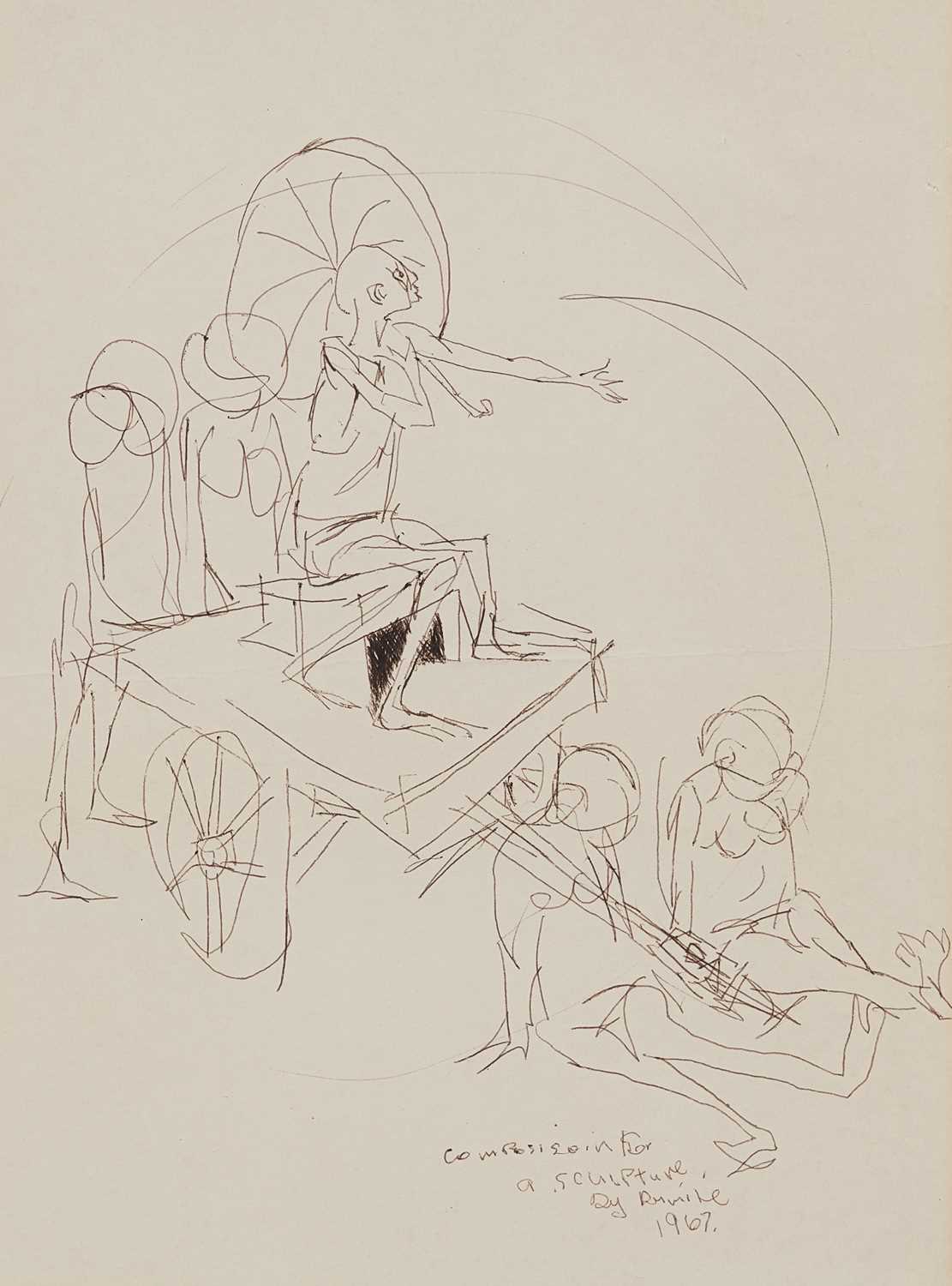 Lot 58 - Dumile Feni (South Africa 1942-1991)