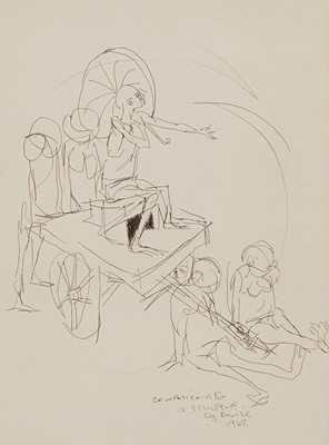 Lot 58 - Dumile Feni (South Africa 1942-1991)