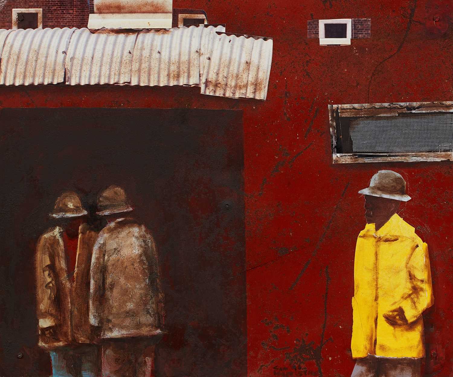 Lot 121 - Sam Nhlengethwa (South Africa 1955-)