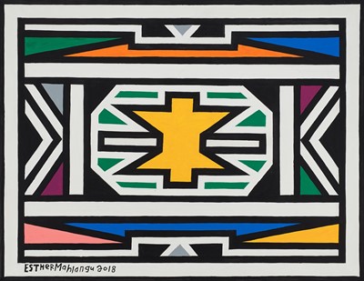 Lot 151 - Esther Mahlangu (South Africa 1935-)