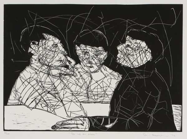 Lot 23 - Sam Nhlengethwa (South Africa 1955-)