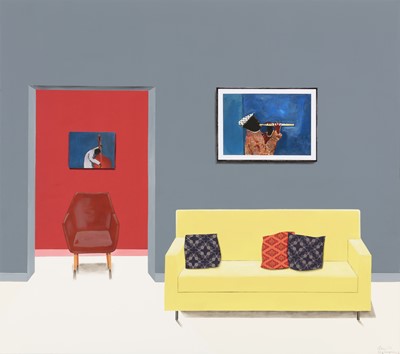 Lot 38 - Sam Nhlengethwa (South Africa 1955-)