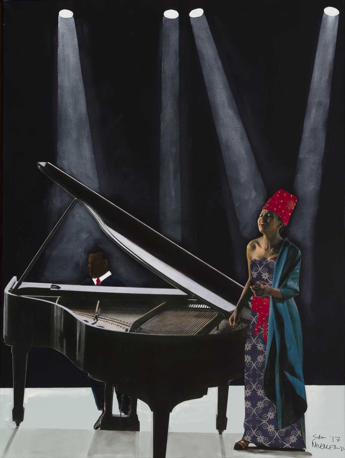 Lot 49 - Sam Nhlengethwa (South Africa 1955-)