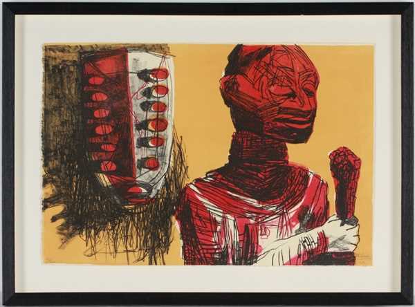 Lot 25 - Nhlanhla Xaba (South Africa 1960-2003)