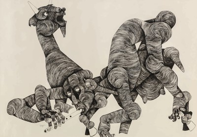 Lot 89 - Nat Mokgosi (South Africa 1946-2016)