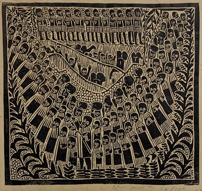 Lot 104 - Azaria Mbatha (South Africa 1941-2018)