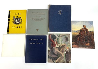 Lot 20 - , 'Register of South African and South-West African Artists 1900-1969', and nineteen others