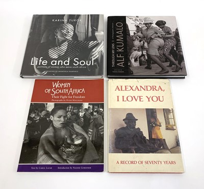 Lot 24 - , 'Through My Lens: A Photographic Memoir' by Alf Khumalo, and three others