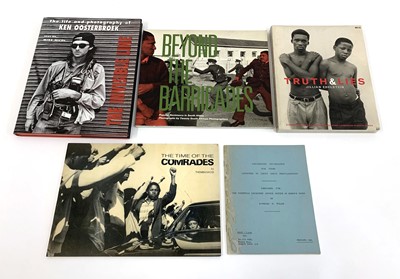 Lot 27 - , 'Beyond the Barricades: Popular Resistance in South Africa' edited by Iris Tillman Hill and Alex Harris, and eight others