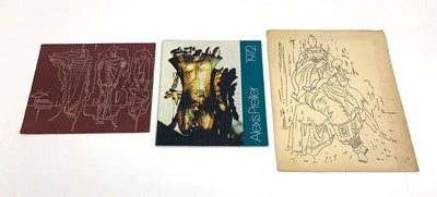 Lot 4 - Alexis Preller 1972' rare Pretoria Art Museum retrospective catalogue, and five others