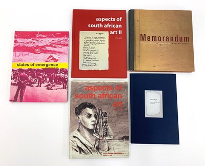 Lot 42 - , 'Aspects of South African art II 1910-2010' by Warren Siebrits and four others