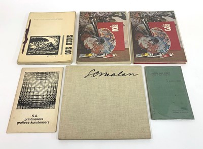 Lot 44 - , 'Solomon Caesar Malan' by B. Booyens, and seventeen others.