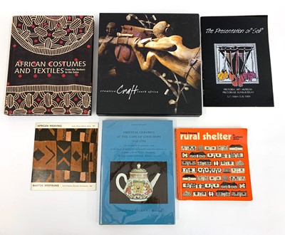 Lot 53 - , 'Creative Craft in South Africa Volume I',  and five others.