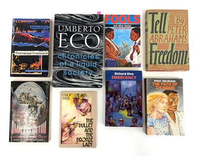 Lot 57 - , 'Fools and other stories' By Njabulo S. Ndebele and thirteen others.