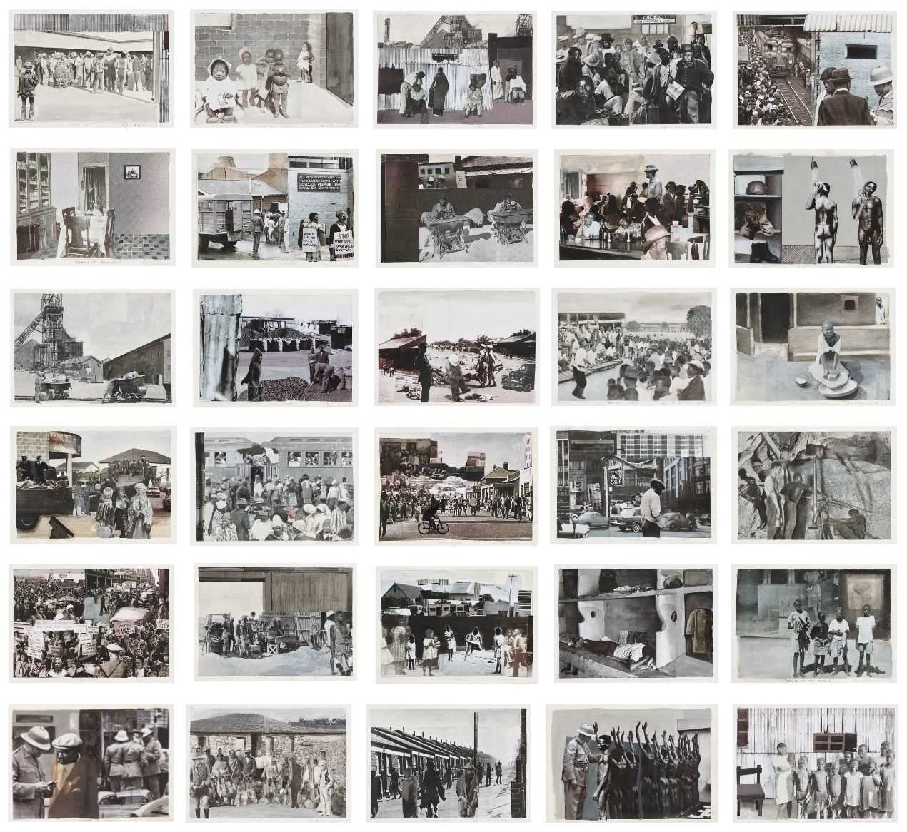 Lot 30 - Sam Nhlengethwa (South Africa 1955-)