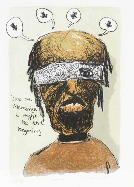 Lot 15 - Colbert Mashile ( South Africa 1972-)