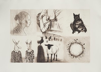 Lot 75 - Lionel Smit, Danny Myburgh, Wilma Cruise, Nicola Taylor, Colbert Mashile and Dianna Hyslop, Untitled collaboration