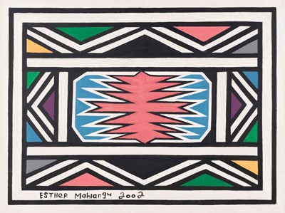 Lot 58 - Esther Mahlangu (South Africa 1935-)
