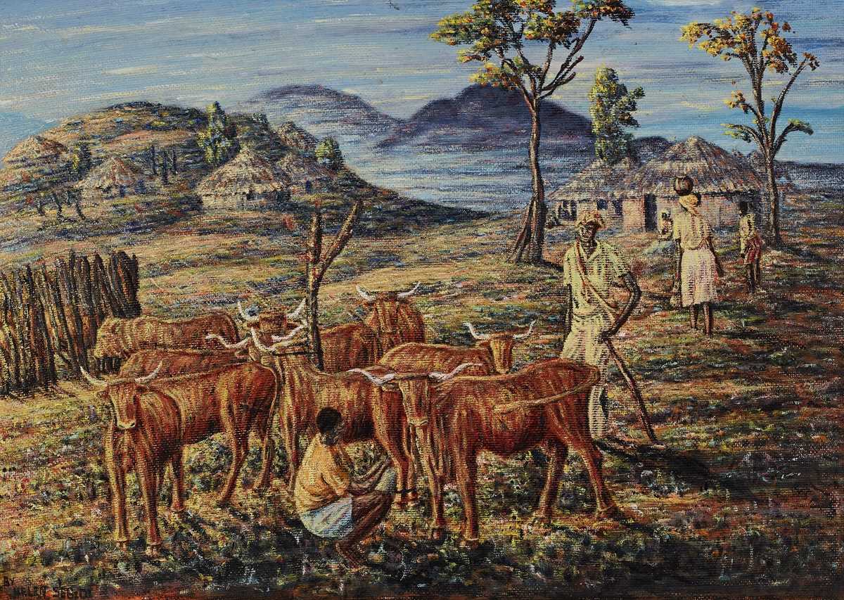 Lot 66 - Mmakgabo Mmapula Helen Sebidi (South Africa 1943-)
