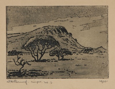 Lot 12 - Jacobus Hendrik Pierneef (South Africa 1886-1957)