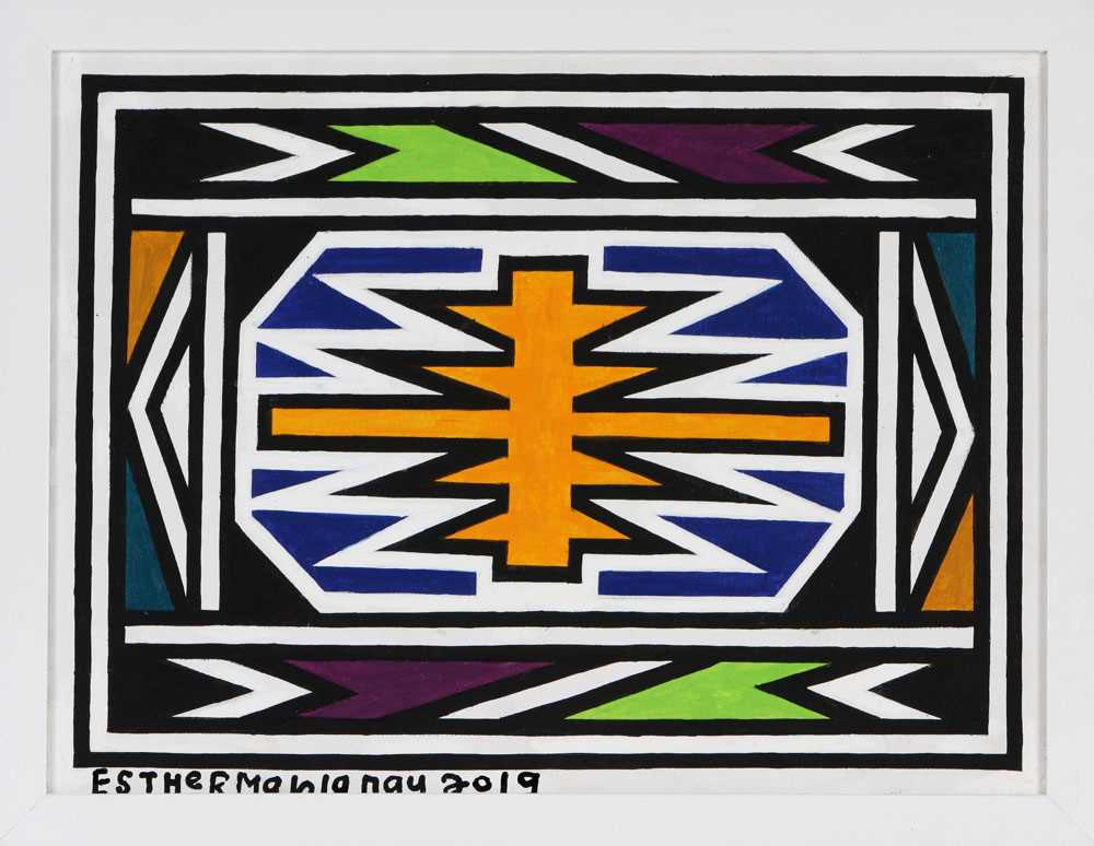 Lot 97 - Esther Mahlangu (South Africa 1935-)