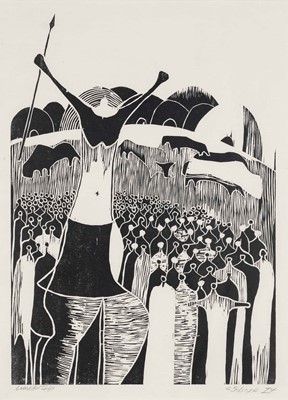 Lot 126 - Lucky Sibiya (South Africa 1942-1999)