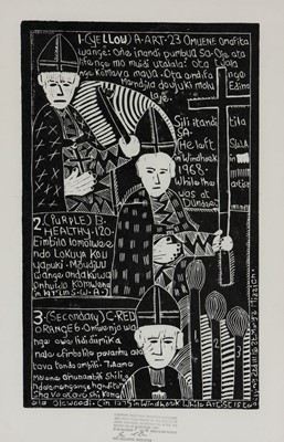 Lot 128 - John Muafangejo (Namibia 1943-1987)