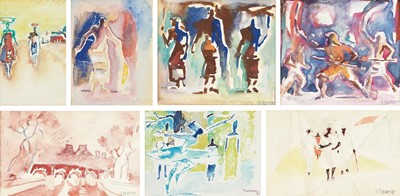 Lot 39 - Gerard Sekoto (South Africa 1913-1993)
