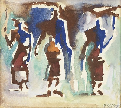 Lot 39 - Gerard Sekoto (South Africa 1913-1993)